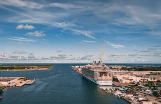 Port of Cap Canaveral Florida
