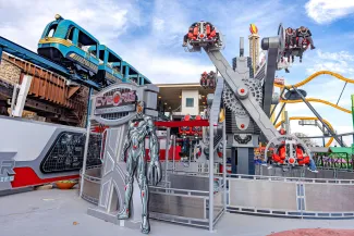 Cyborg Cyber Revolution at Six Flags Fiesta Texas