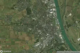 Satellite view of Worms