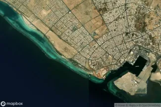 Satellite view of Yanbu al-Bahr