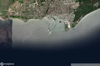 Satellite view of Ystad